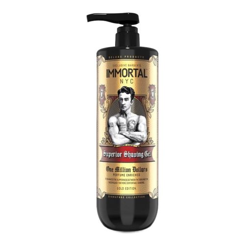 Immortal Nyc One Million Superior Shaving Gel 1000Ml