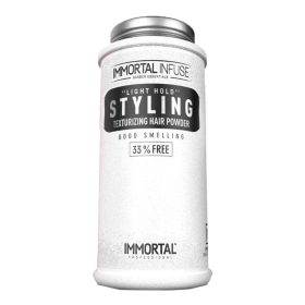   IMMORTAL INFUSE STYLING POWDER WAX 30 G (WHITE)   ( WOOD DISPLAY STAND IS INCLUDED)  (33% FREE)